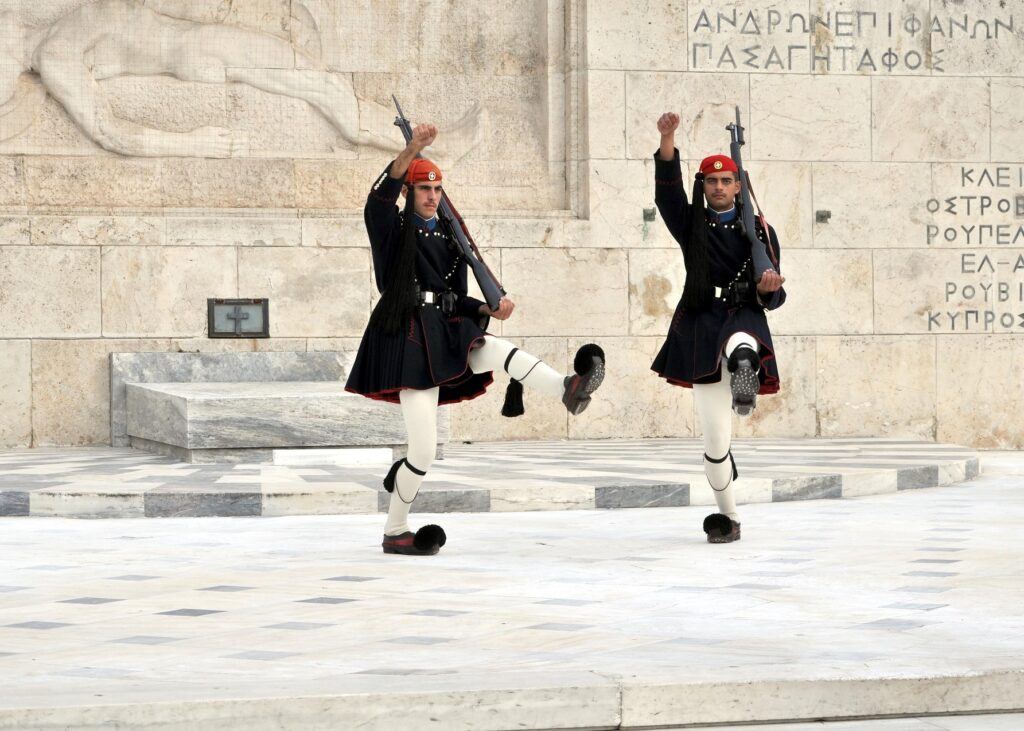 guard greek revolution unknown soldier