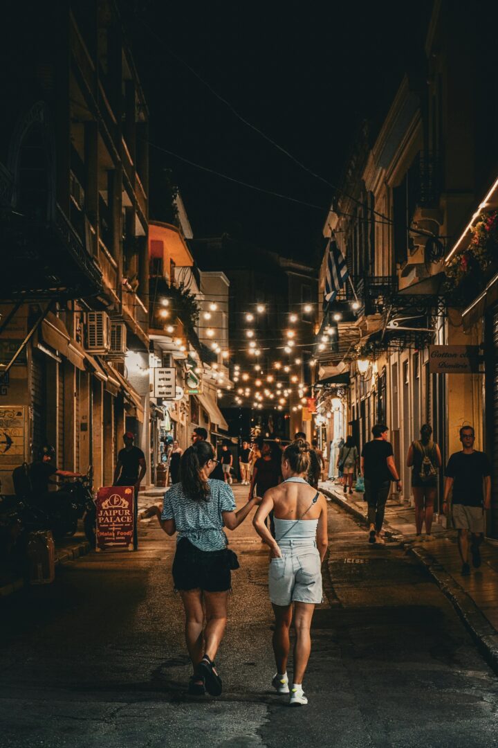 athens night